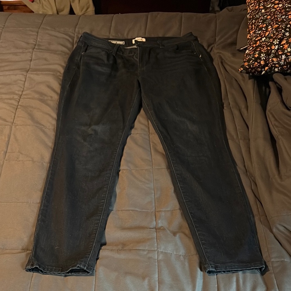 Sonoma Women's Dark Gray Straight Leg Jeans